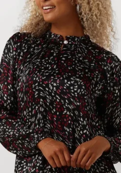 zwarte moliin mini jurk hanne