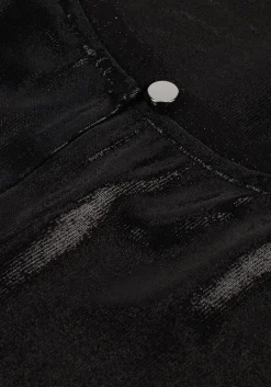 zwarte mos mosh t-shirt nivola o-neck metallic tee