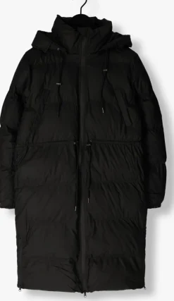 zwarte moves gewatteerde jas remilo