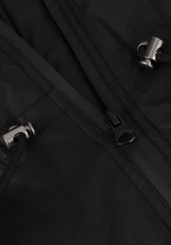 zwarte moves gewatteerde jas remilo