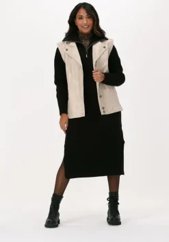 zwarte moves midi jurk bradlie 2243