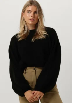 zwarte msch copenhagen trui mschlillian hope balloon pullover
