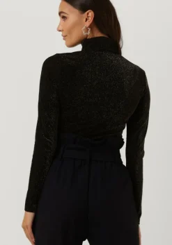 zwarte my essential wardrobe tops & t-shirts hapermw rollneck blouse