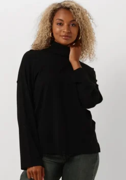 zwarte my essential wardrobe coltrui emmamw knit rollneck pullover