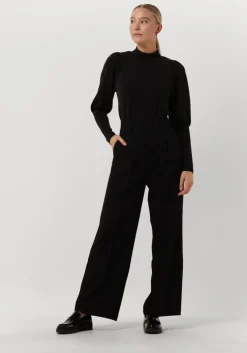 zwarte my essential wardrobe trui elle ls puff blouse