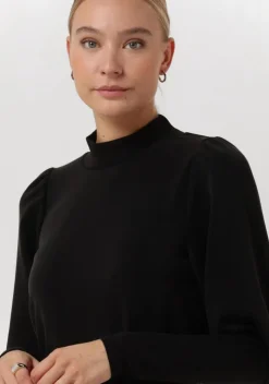 zwarte my essential wardrobe trui elle ls puff blouse