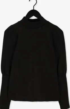 zwarte my essential wardrobe trui elle ls puff blouse