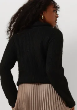 zwarte my essential wardrobe coltrui meenamw knit rollneck