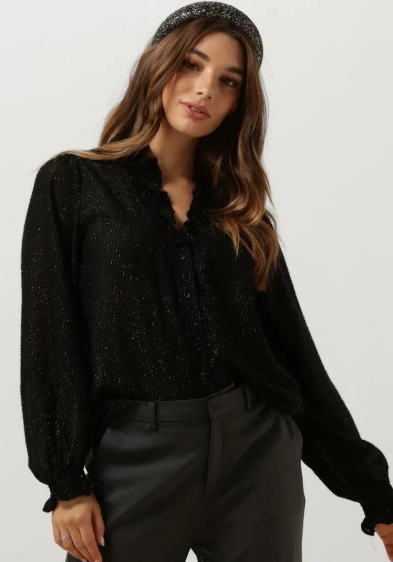 NEO NOIR e blouses brielle glitter blouse>DAMES Blouses