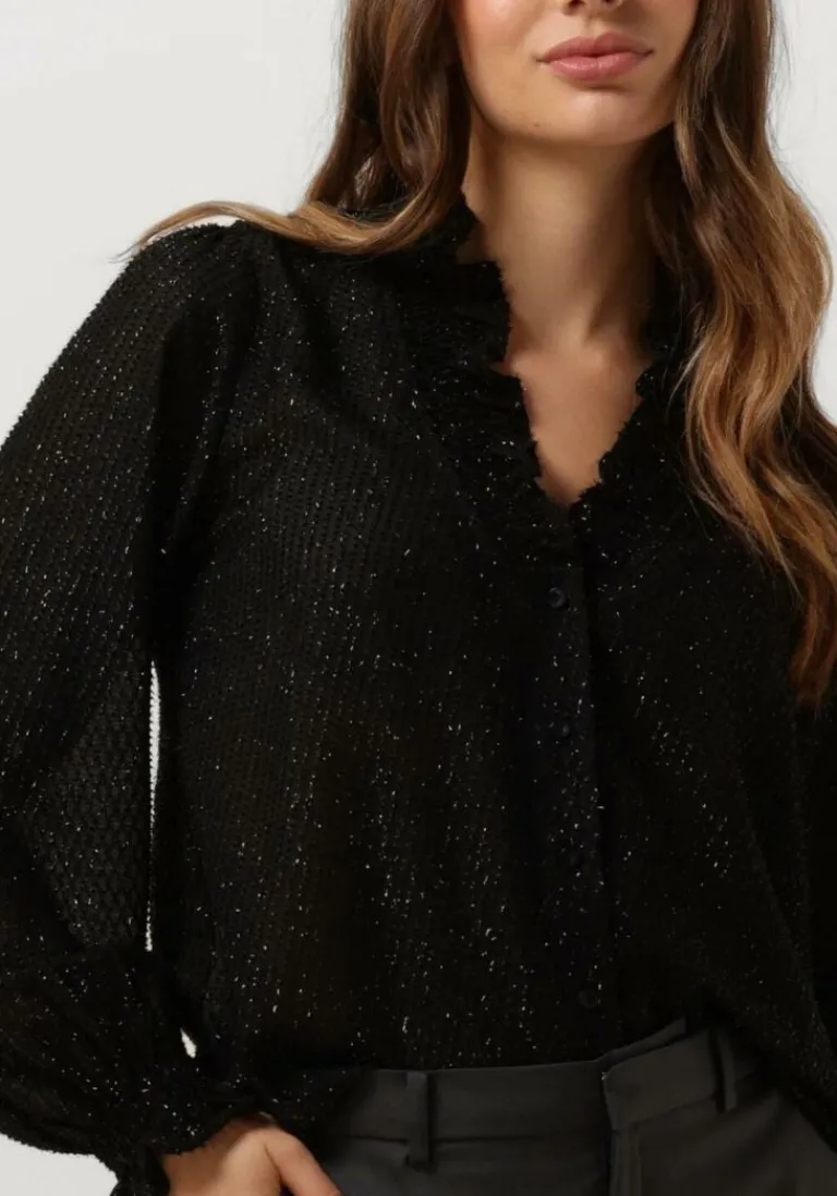 NEO NOIR e blouses brielle glitter blouse>DAMES Blouses