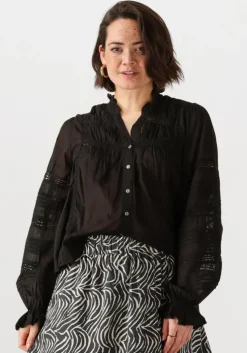 zwarte neo noir blouses lyla s voile blouse
