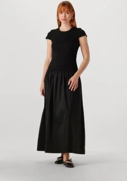 zwarte neo noir maxi jurk tuscany dress