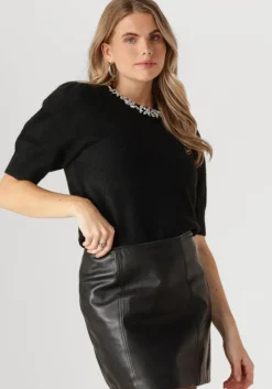 NEO NOIR e trui maia stone knit blouse>DAMES Truien & Vesten