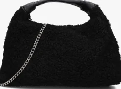 zwarte núnoo schoudertas dandy teddy