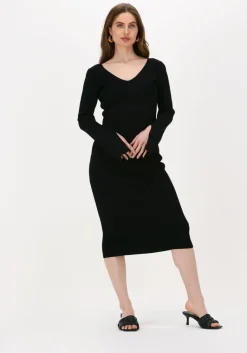 NOTES DU NORD e midi jurk christine knitted dress>DAMES Jurken