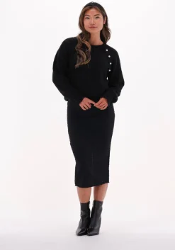 zwarte notes du nord midirok darcy skirt