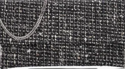 zwarte notre-v clutch 32854