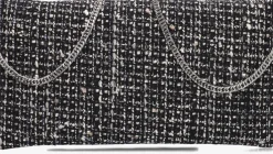 zwarte notre-v clutch 32854