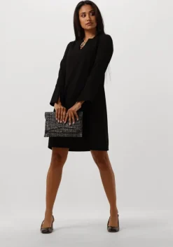 zwarte notre-v clutch 32854