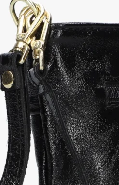 zwarte notre-v clutch valeria