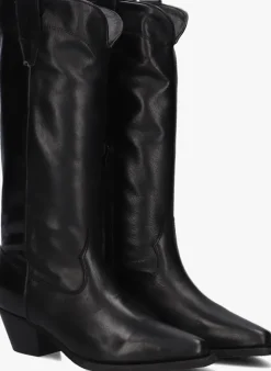 zwarte notre-v cowboylaarzen 07-430