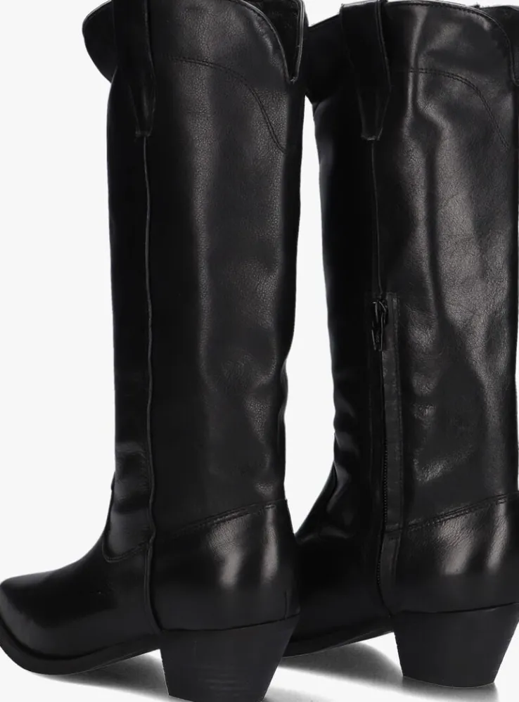 zwarte notre-v cowboylaarzen 07-430