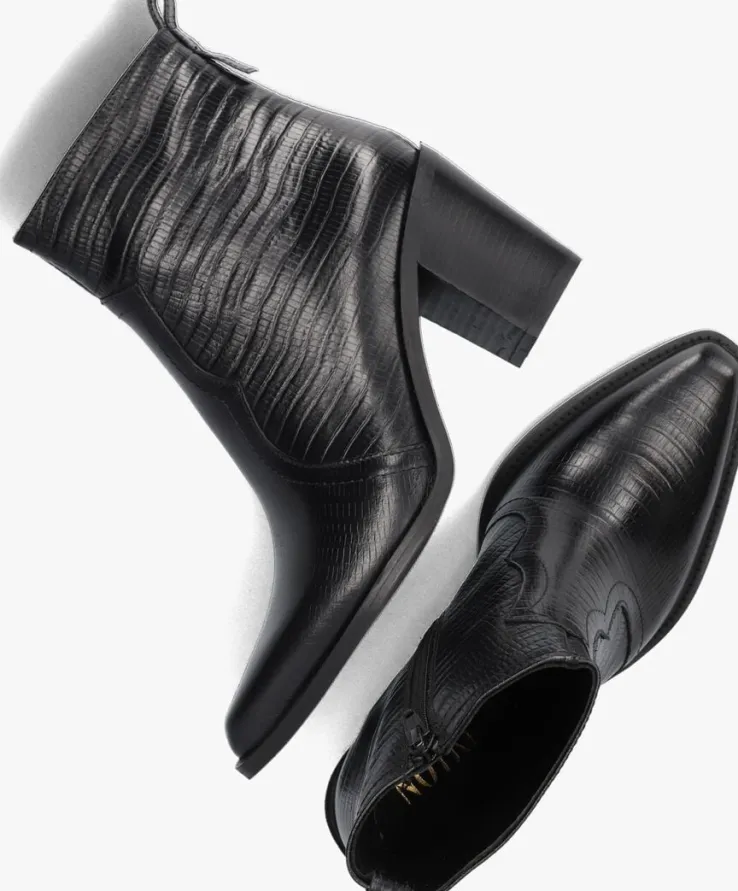 zwarte notre-v cowboylaarzen ar212