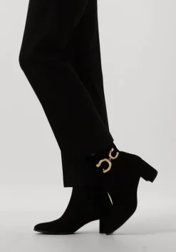 zwarte notre-v enkellaarsjes 8558