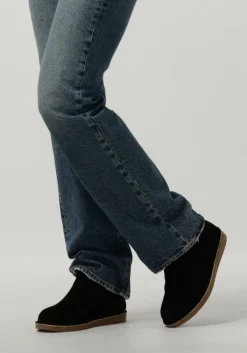 zwarte notre-v enkellaarsjes 2204-03