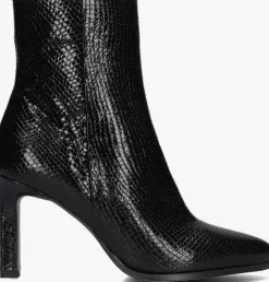 zwarte notre-v enkellaarsjes 87436