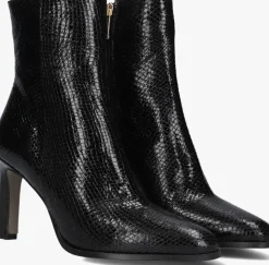 zwarte notre-v enkellaarsjes 87436