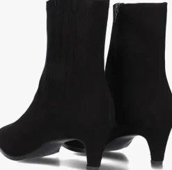 zwarte notre-v enkellaarsjes 15225