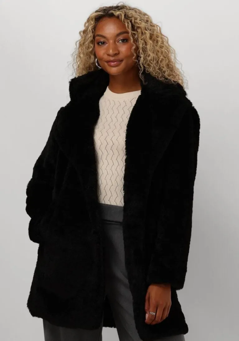 NOTRE-V e faux fur jas nv-ecrin>DAMES Jassen
