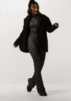 zwarte notre-v flared broek nv celeste flared pants