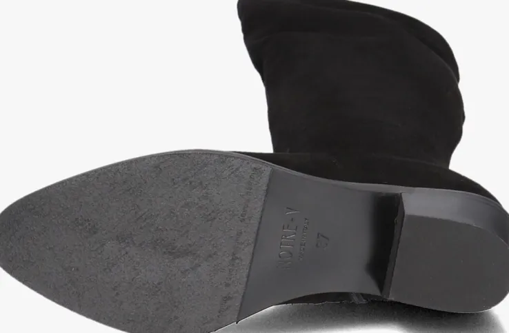 zwarte notre-v hoge laarzen 394492