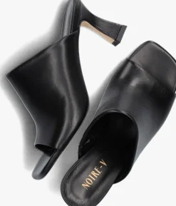 zwarte notre-v muiltjes 24907