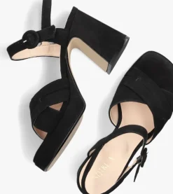 zwarte notre-v sandalen 51168