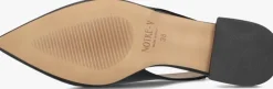 zwarte notre-v slingbacks 12218