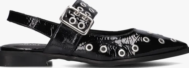 zwarte notre-v slingbacks 08-236