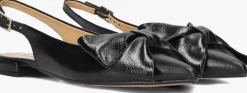 zwarte notre-v slingbacks 12261