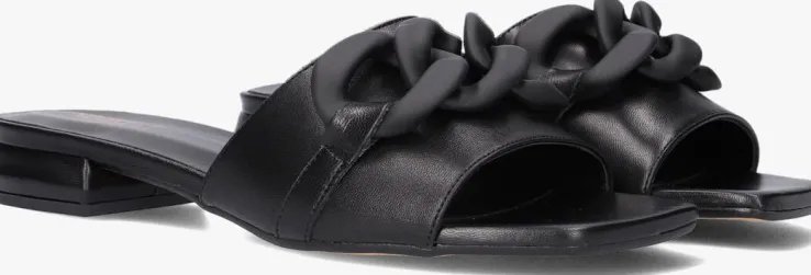 zwarte notre-v slippers 1331