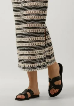 zwarte notre-v slippers 22743