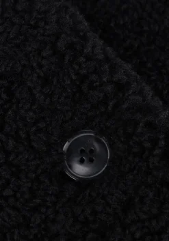 zwarte notre-v teddy jas teddy coat short