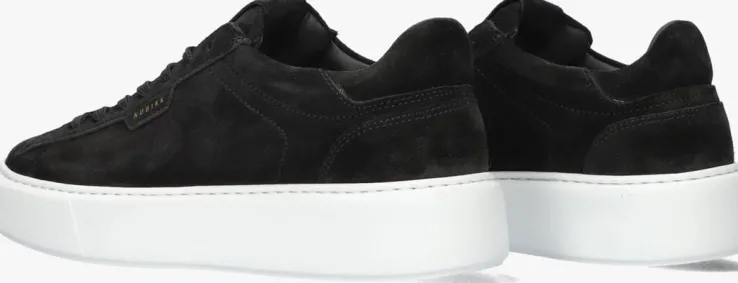 zwarte nubikk lage sneakers vince tora dames
