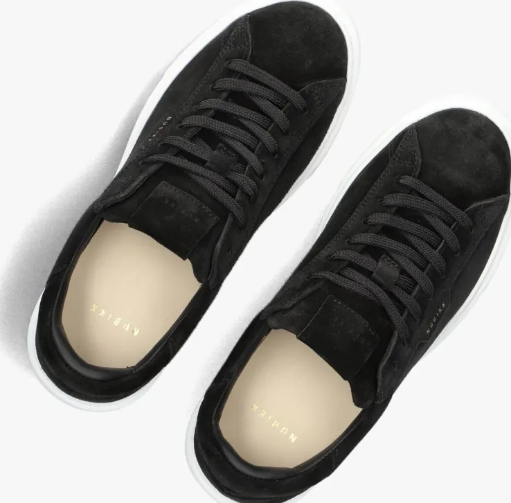 zwarte nubikk lage sneakers vince tora dames