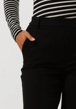 zwarte object flared broek objlisa mw flared pants