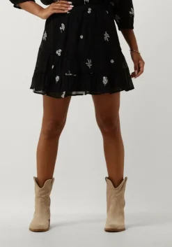 zwarte object minirok objalfra hw skirt