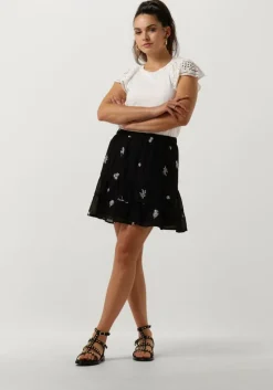 zwarte object minirok objalfra hw skirt