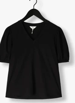 zwarte object top objcaroline s/s top