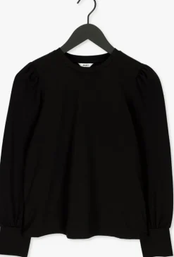 zwarte object trui objcaroline l/s top noos